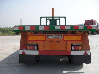 Nanming  LSY9355ZZXP Flat dump semi-trailer