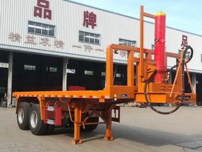 Nanming  LSY9355ZZXP Flat dump semi-trailer