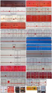 Chusheng  CSC5320XRQD6 Flammable gas box transport vehicle