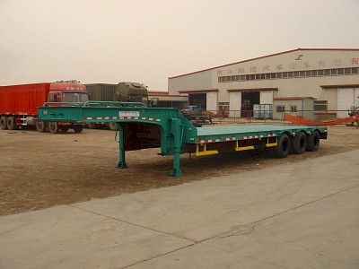 Chuanteng  HBS9403TDP Low flatbed transport semi-trailer