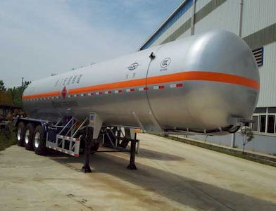 Hongtu  HT9408GYQ8 Semi trailer for liquefied gas transportation