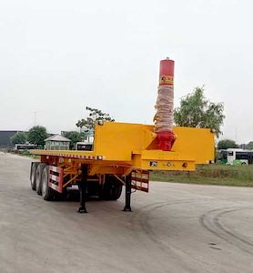 Zhiwo  LHW9400ZZXP Flat dump semi-trailer