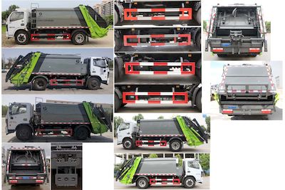 Zongang  CLT5120ZYSEQ6 Compressed garbage truck