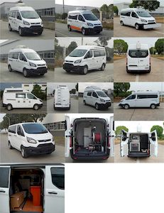 Jiangling Quanshun brand automobiles JX5036XJCZK6 Inspection vehicle