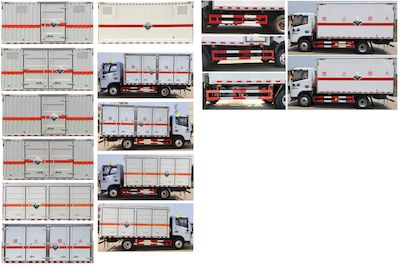 Dali  DLQ5041XFWEQ6 Corrosive goods box transport vehicle