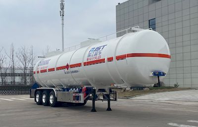 Ruijiang  WL9404GRYDY54A Flammable liquid tank transport semi-trailer