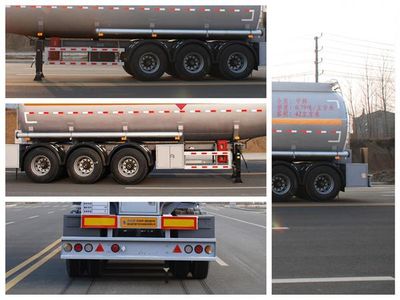 Qixing  QXC9400GRY Flammable liquid tank transport semi-trailer