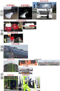 Zhonglian Automobile ZBH5183GSSBJY6 Sprinkler truck