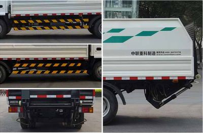 Zhonglian Automobile ZLJ5070CTYE3 Barrel garbage transport vehicle