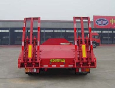 Huayuda  LHY9280TDPA Low flatbed semi-trailer