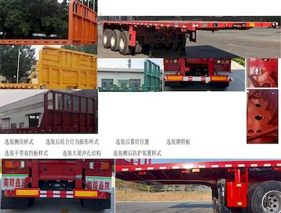 Jishan Kaida  NXK9404TPB Flat transport semi-trailer