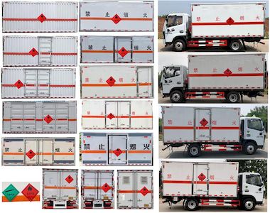 Dali  DLQ5070XRQEQ6 Flammable gas box transport vehicle