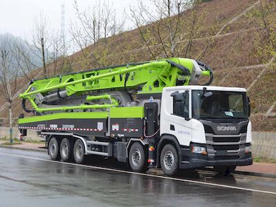 Zhonglian Automobile ZLJ5551THBSF Concrete pump truck