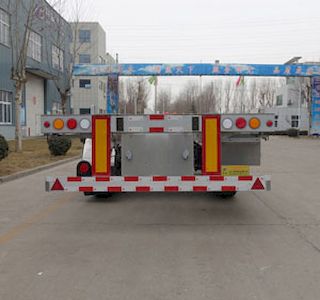 Minghang  ZPS9400TJZ Aluminum alloy container transport semi-trailer