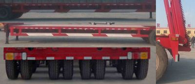 Junwang  WJM9406TDP Low flatbed semi-trailer