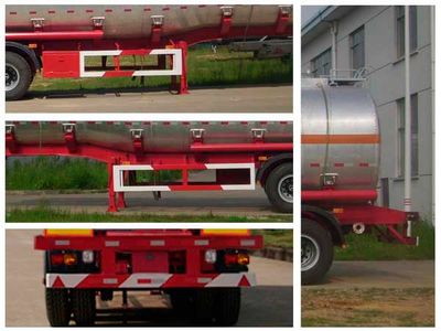 Zhongshang Automobile ZZS9409GRY Flammable liquid tank transport semi-trailer