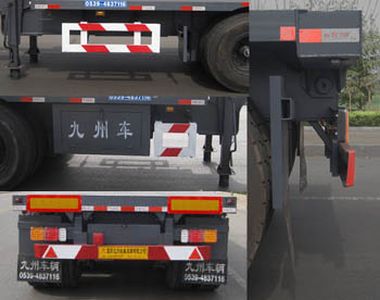 Tongguang Kyushu  MJZ9400ZZXP Flat dump semi-trailer