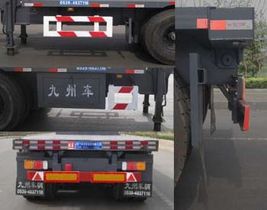 Tongguang Kyushu  MJZ9400ZZXP Flat dump semi-trailer