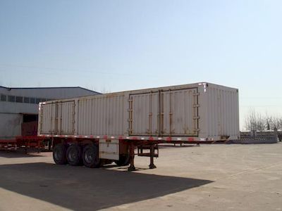 Chengshida Automobile SCD9401XXY Box transport semi-trailer