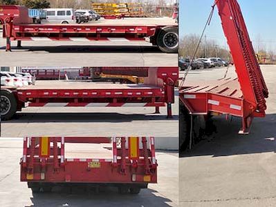 Xu Jun  SJA9370TDP Low flatbed semi-trailer