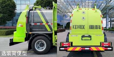 Zhonglian Automobile ZBH5120TCASHBEV Pure electric kitchen waste truck