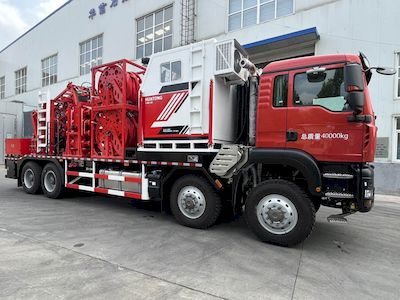 Huatong Equipment Brand Automobile HXZ5400TLG Continuous tubing operation vehicle