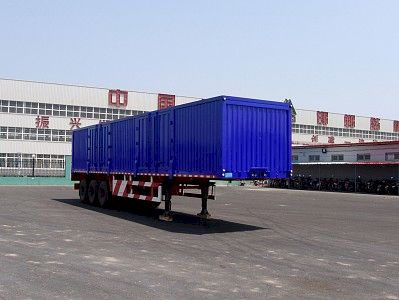 Lushen Automobile ZLS9391XXY Box transport semi-trailer