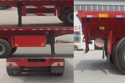 Haojunchang  RHJ9401ZZXP Flat dump semi-trailer