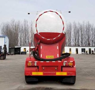 Zhongji Huashuo brand automobiles XHS9403GFLA Medium density powder material transportation semi-trailer