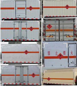 Dali  DLQ5181XRYEQ Flammable liquid box transport vehicle