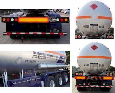 Hongtu  HT9407GYQ1C Semi trailer for liquefied gas transportation