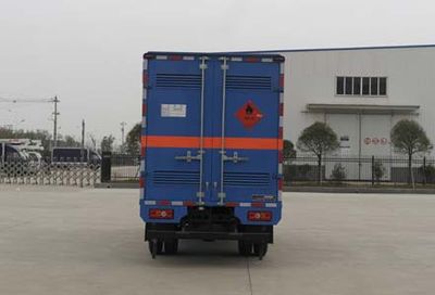 Jianglingjiang Special Brand Automobile JMT5040XRQXG2 Flammable gas box transport vehicle