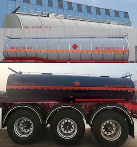 Zhengkang Hongtai brand automobiles HHT9408GLY Asphalt transport semi-trailer