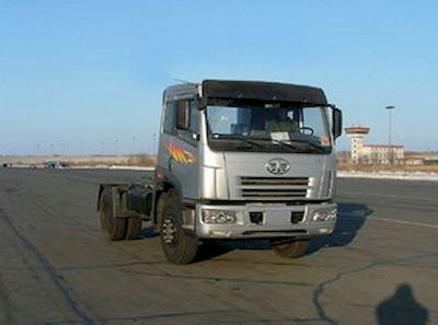 Jiefang Automobile CA4182P21K2E Flat headed diesel semi-trailer tractor