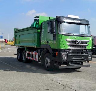 Hongyan  CQ5257ZLJHD10384 garbage dump truck 