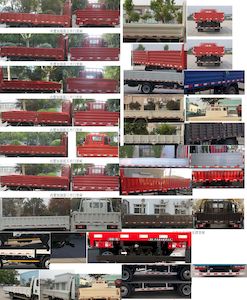 Jiefang Automobile CA1045P40K50LE5A84 Flat headed diesel truck