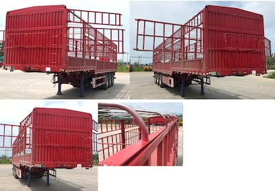 Huaxin Hengda brand automobiles TJD9401CCYA Gantry transport semi-trailer