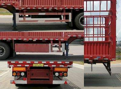 Huaxin Hengda brand automobiles TJD9401CCYA Gantry transport semi-trailer