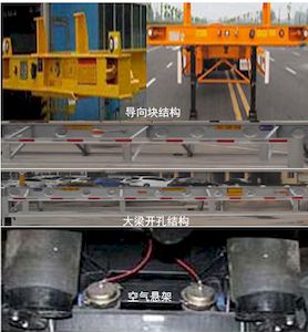 Linzhou  YDZ9352TJZ Container transport semi-trailer