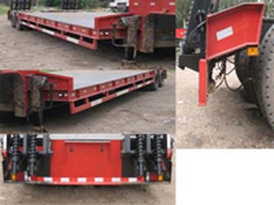 Yanshan  BSQ9400TDP Low flatbed semi-trailer