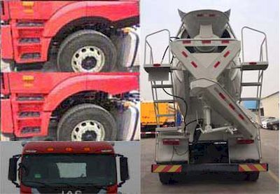 Jianghuai brand automobiles HFC5311GJBP1K6H30S3V Concrete mixing transport vehicle