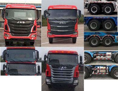 Jianghuai brand automobiles HFC5311GJBP1K6H30S3V Concrete mixing transport vehicle