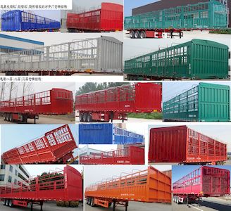 Shengchuan Da brand automobiles HSF9370CCY Gantry transport semi-trailer