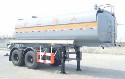 Huguang brand automobiles HG9210GRY Flammable liquid tank transport semi-trailer