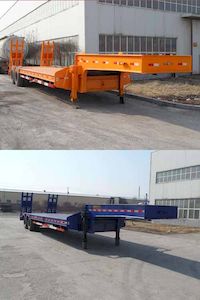 Jiping Xiongfeng  JXF9340TDP Low flatbed semi-trailer