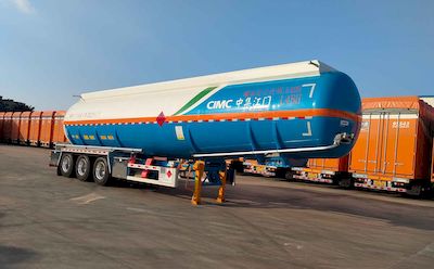 CIMC ZJV9402GRYJMB Flammable liquid tank transport semi-trailer