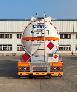 CIMC ZJV9402GRYJMB Flammable liquid tank transport semi-trailer