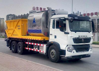 Aubang Zhongke brand automobiles ABQ5250TFC Asphalt crushed stone synchronous sealing vehicle