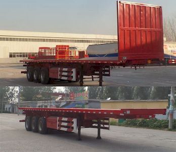 Huasheng Shunxiang  LHS9402ZZXP Flat dump semi-trailer