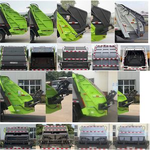 Chufei  CLQ5120ZYS6BJ Compressed garbage truck